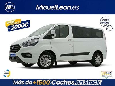Blanco Usado 2023 Ford Transit Custom Van | 29.985 € (Un poco caro)