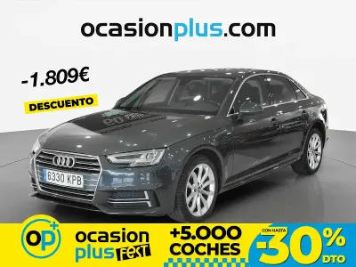 Usado Audi A4 S-Line 150 CV (110 kW) 2018 Gris Berlina