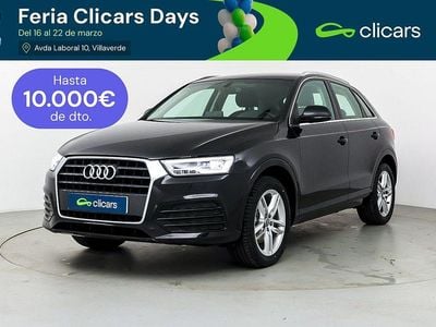 Usado Audi Q3 Sport 120 CV (88 kW) 2018 Negro SUV