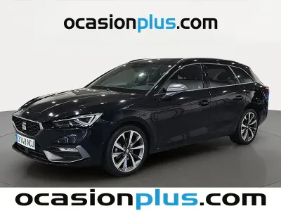 Usado Seat Leon FR 150 CV (110 kW) 2025 Negro Monovolumen