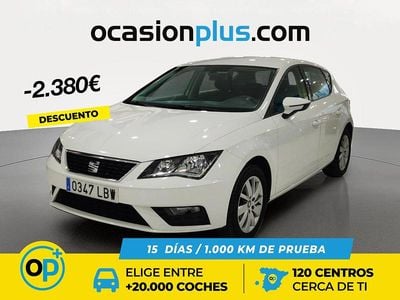 Usado Seat Leon Reference 115 CV (84 kW) 2019 Blanco Berlina