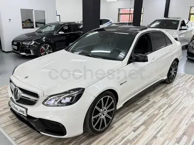 Usado Mercedes E63 AMG AMG 558 CV (410 kW) 2014 Blanco Berlina