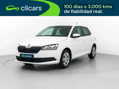 Usado Skoda Fabia Ambition 75 CV (55 kW) 2019 Blanco Utilitario