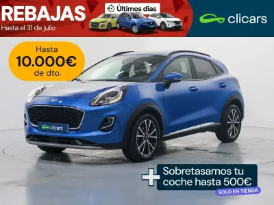 Usado Ford Puma Titanium 125 CV (91 kW) 2022 Azul SUV