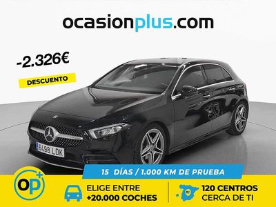 Usado Mercedes A200 163 CV (119 kW) 2019 Negro Berlina
