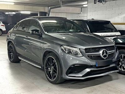 Usado Mercedes GLE63 AMG AMG 557 CV (409 kW) 2017 Gris / plata Coupe