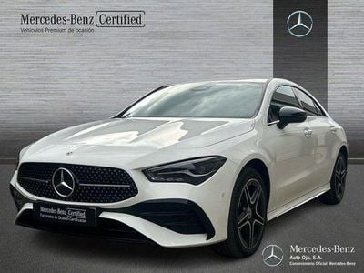 Usado Mercedes CLA250e AMG line 218 CV (160 kW) 2025 Blanco Berlina