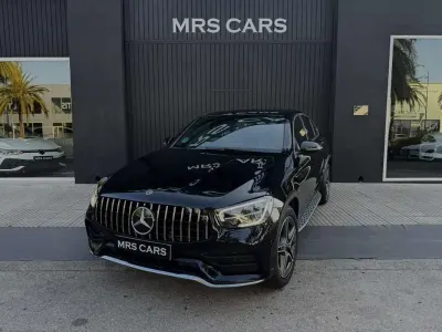 Usado Mercedes GLC200 163 CV (119 kW) 2020 Negro SUV