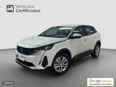 Usado Peugeot 3008 Active 130 CV (95 kW) 2021 Blanco SUV