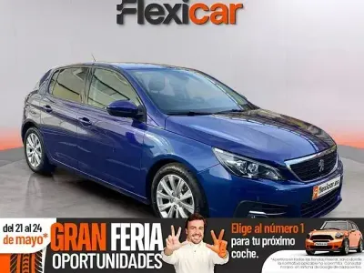 Usado Peugeot 308 Active 130 HP (95 kW) 2020 Azul Sedan