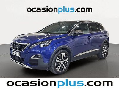 Usado Peugeot 3008 GT 180 CV (132 kW) 2017 Azul SUV