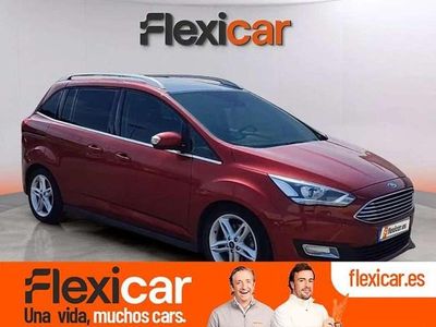 Rojo Usado 2017 Ford C-MAX Titanium Monovolumen | 9360 € (Precio justo)