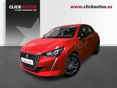 Usado Peugeot 208 Active 75 CV (55 kW) 2022 Rojo Utilitario