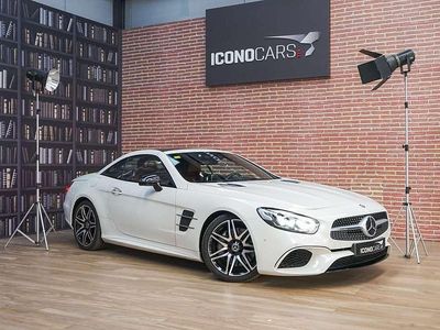 Usado Mercedes SL500 455 CV (334 kW) 2017 Blanco Descapotable