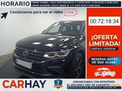 Usado VW Tiguan Life 245 CV (180 kW) 2022 Negro SUV