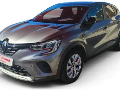 Usado Renault Captur Intens 91 CV (66 kW) 2021 Gris SUV