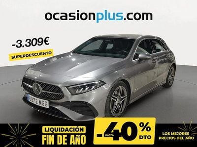 Gris Usado 2023 Mercedes A180 Berlina | 29.900 € (Precio justo)