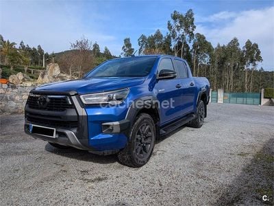 Usado Toyota HiLux 204 CV (150 kW) 2021 Azul Pickup/Camioneta