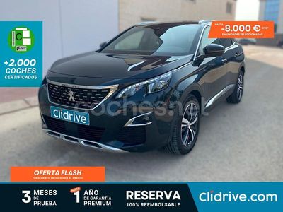 Negro Usado 2018 Peugeot 3008 GT-line SUV | 15.990 € (Precio justo)
