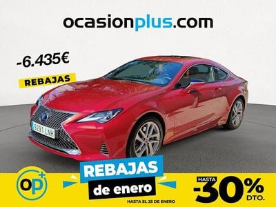 Rojo Usado 2021 Lexus RC300h Executive Line Coupe | 39.990 €