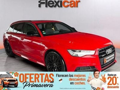 Usado Audi A6 190 CV (139 kW) 2018 Rojo Familiar