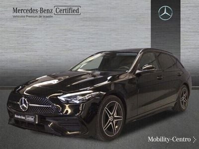 Inval. black nonmetallic color paint Usado 2024 Mercedes C220 AMG line Familiar | 46.900 € (Un poco caro)