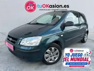 Usado Hyundai Getz GLS 82 CV (60 kW) 2003 Verde Utilitario