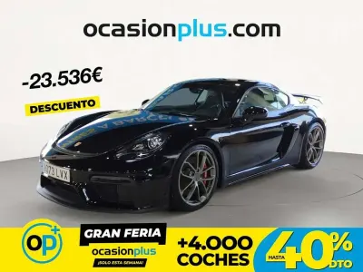 Usado Porsche Cayman GT4 420 CV (308 kW) 2022 Negro Coupe