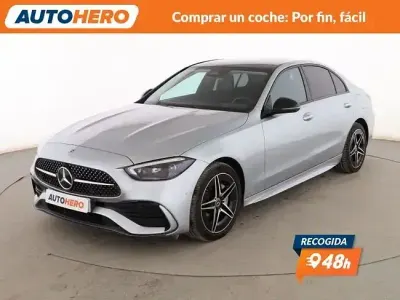 Usado Mercedes C300e AMG line 313 CV (230 kW) 2024 Gris Berlina