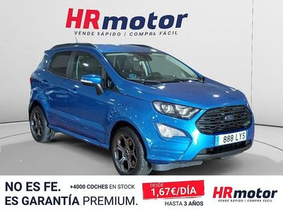 Usado Ford Ecosport ST-Line 140 CV (102 kW) 2022 Azul SUV