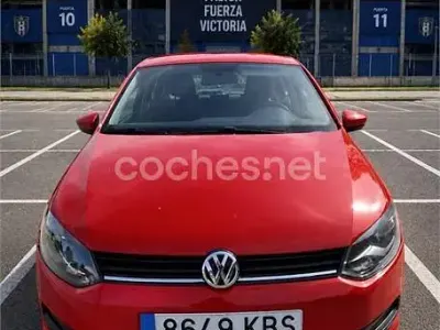 Usado VW Polo Edition 75 CV (55 kW) 2017 Rojo Berlina