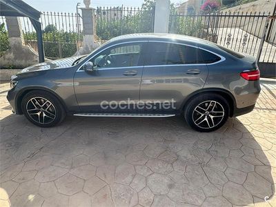 Usado Mercedes GLC250 204 CV (150 kW) 2018 Gris / plata Coupe