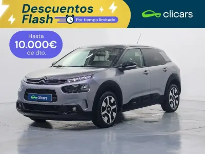 Usado Citroën C4 Cactus PureTech 110 CV (80 kW) 2018 Gris Utilitario