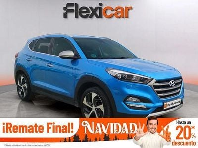 Azul Usado 2017 Hyundai Tucson SUV | 15.890 € (Precio justo)