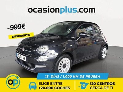Usado Fiat 500 Dolcevita 70 CV (51 kW) 2021 Negro Utilitario