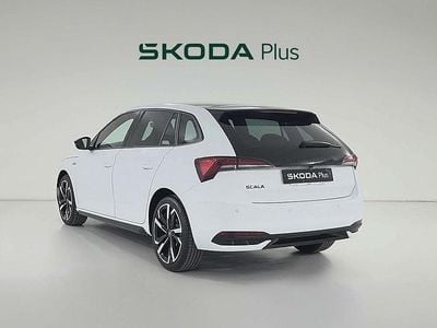 Usado Skoda Scala Monte Carlo 150 CV (110 kW) 2025 Blanco Utilitario