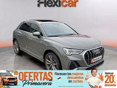 Usado Audi Q3 S-Line 150 CV (110 kW) 2019 Gris SUV