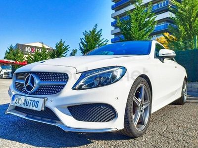 Usado Mercedes C220 170 CV (125 kW) 2017 Blanco Coupe