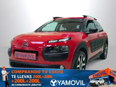 Usado Citroën C4 Cactus Feel 82 CV (60 kW) 2016 Rojo Utilitario