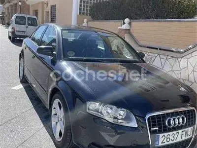 Usado Audi A4 170 CV (125 kW) 2007 Negro Berlina