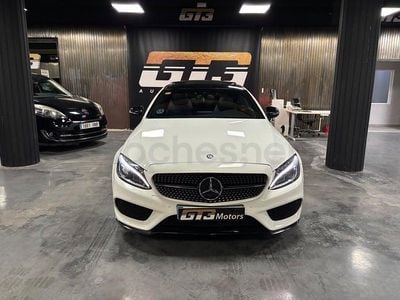 Używany Mercedes C220 170 KM (125 kW) 2017 Biały Coupe