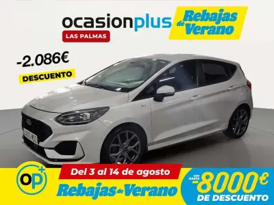 Usado Ford Fiesta ST-Line 125 CV (91 kW) 2023 Gris Utilitario