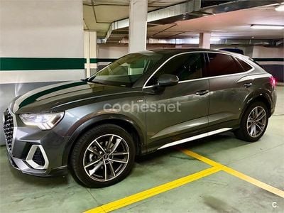 Gris / plata Usado 2021 Audi Q3 Sportback S-Line SUV | 36.500 € (Precio justo)