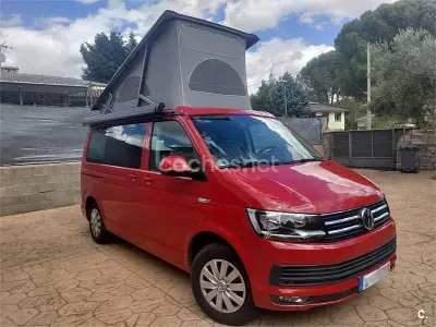 Usado VW California California 150 CV (110 kW) 2019 Rojo Van