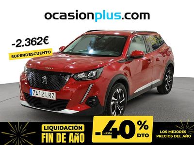 Rojo Usado 2021 Peugeot 2008 Allure SUV | 14.000 € (Precio justo)