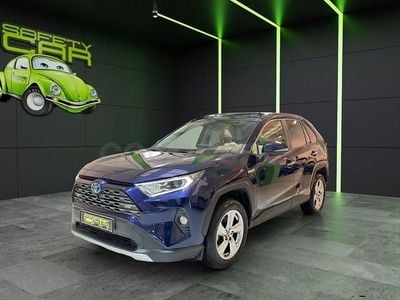 Usado Toyota RAV4 Hybrid Luxury 218 CV (160 kW) 2019 Azul SUV