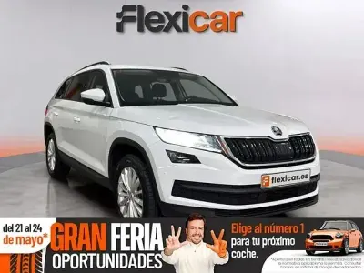 Usado Skoda Kodiaq Ambition 150 CV (110 kW) 2020 Blanco SUV
