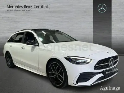 Usado Mercedes C200 163 CV (119 kW) 2022 Blanco Familiar