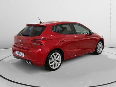 Usado Seat Ibiza FR 116 CV (85 kW) 2018 Rojo Berlina