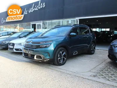 Usado Citroën C5 Aircross Shine 225 CV (165 kW) 2021 Azul SUV